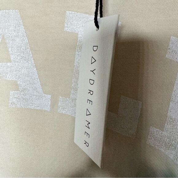 DAYDREAMER Yale Beach View Cropped Tie Dye Pullover NWT in XS - Picture 6 of 8